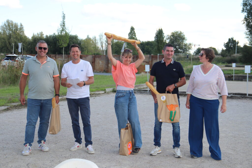 Met collega Sophie altijd fun
